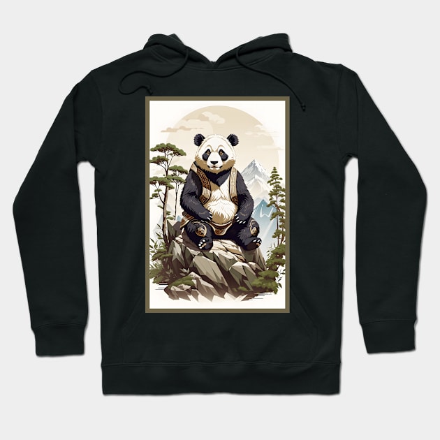 Wise Panda Hoodie by Graceful Designs